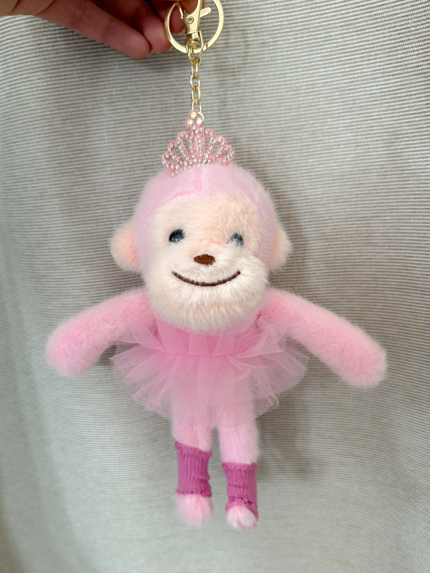 Llavero mono Katia bailarina