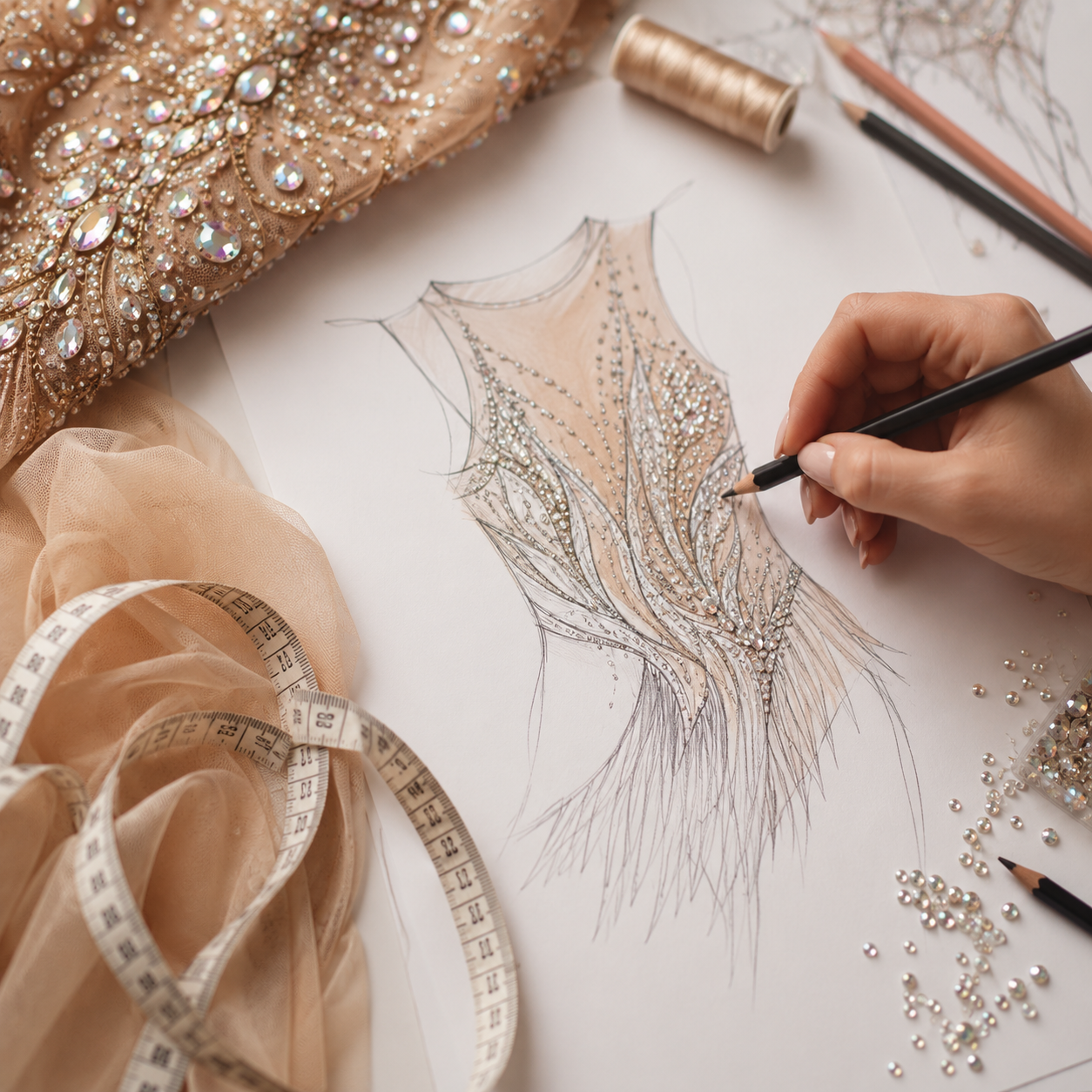 Booking an appointment for a costume fitting