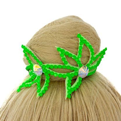 Corona de moño de Lily