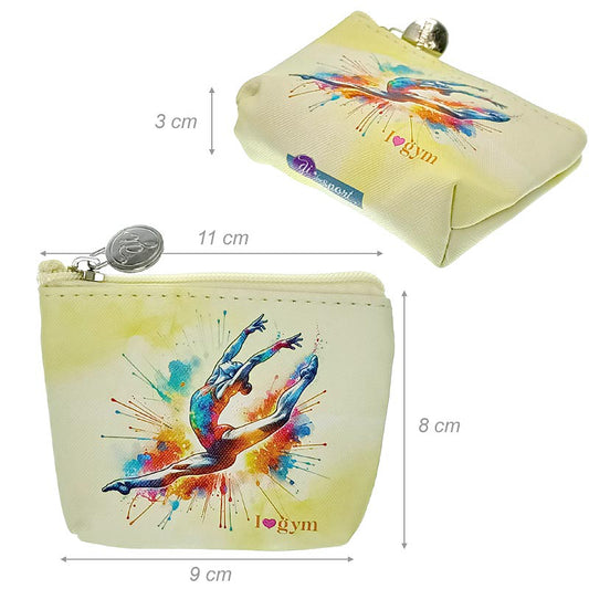 Monedero de gimnasta