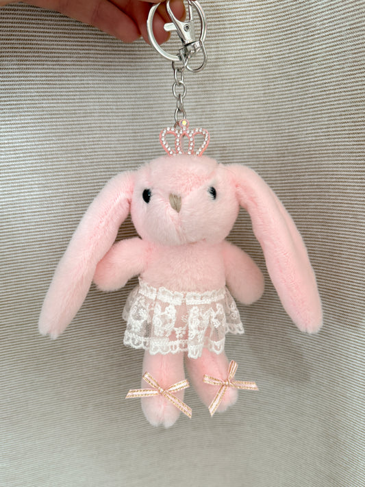 Llavero Conejita Katya bailarina rosa